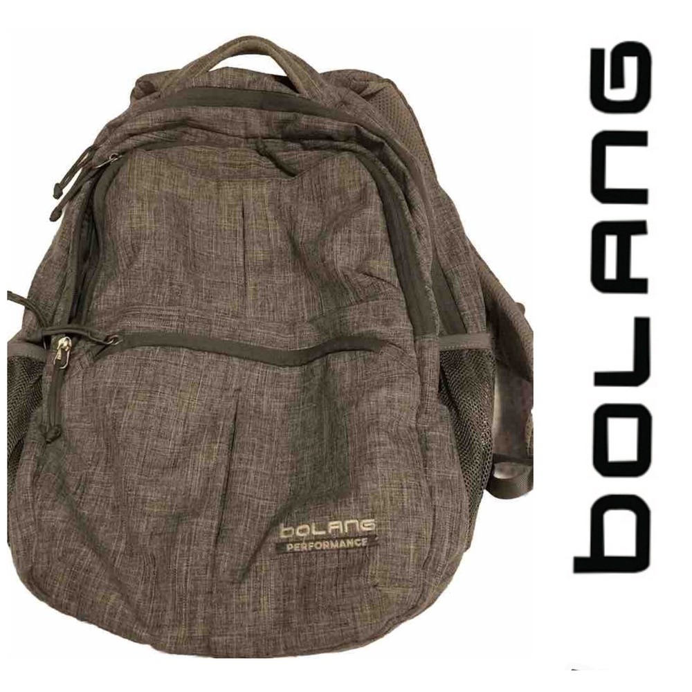 Bolang Leisure Backpack Hiking Daypack Backpack Gray - 15" - Flaw -